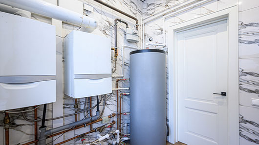 Tankless water heater installation